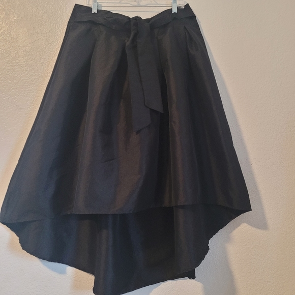 BEST CODY Women's Skirt Black Size 3XL Dip-Hem High-Low A-Line - Picture 2 of 10